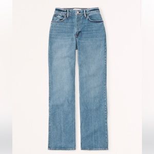 Abercrombie curve love relaxed jeans
